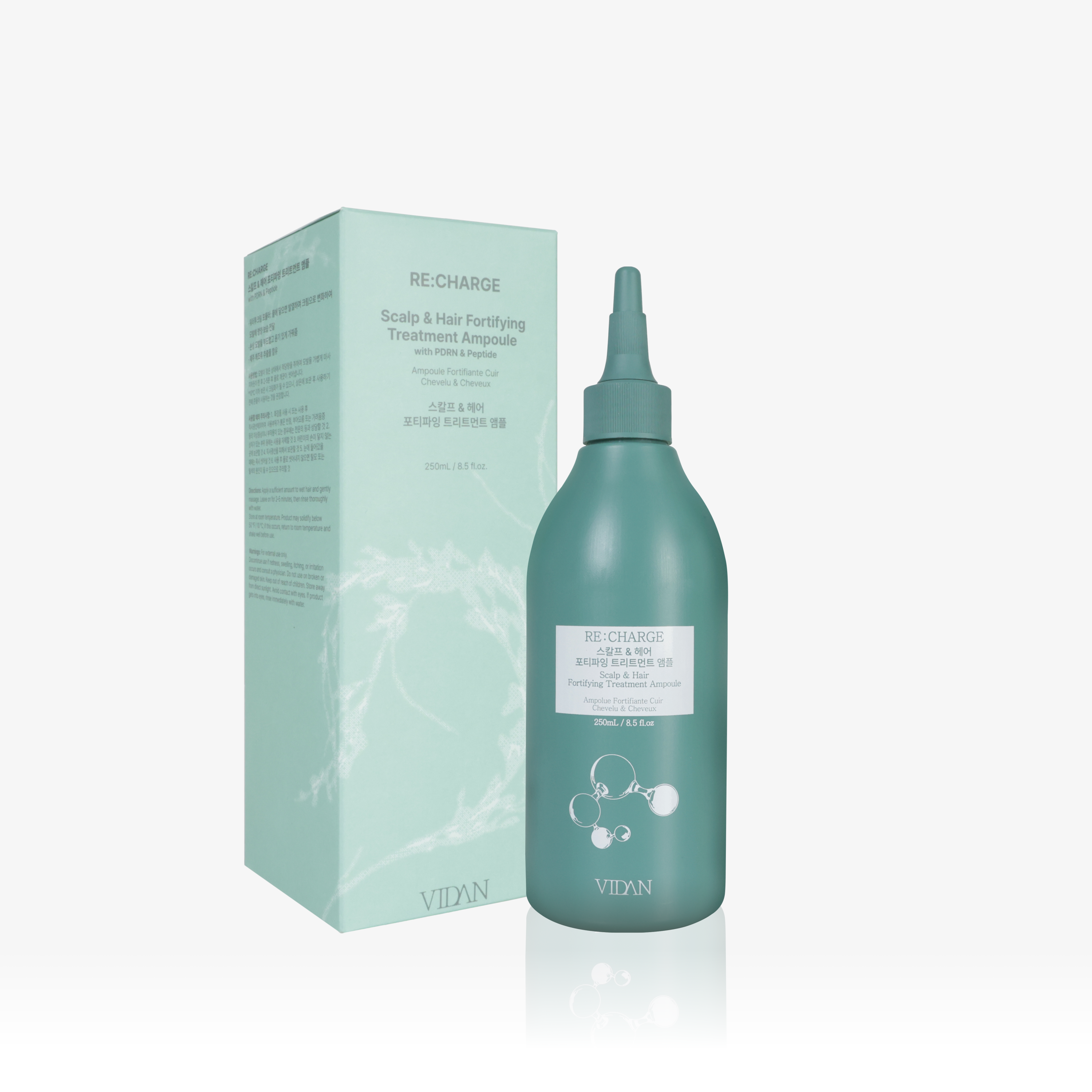 RE:CHARGE Scalp & Hair Fortifying Treatment Ampoule with PDRN & Peptide