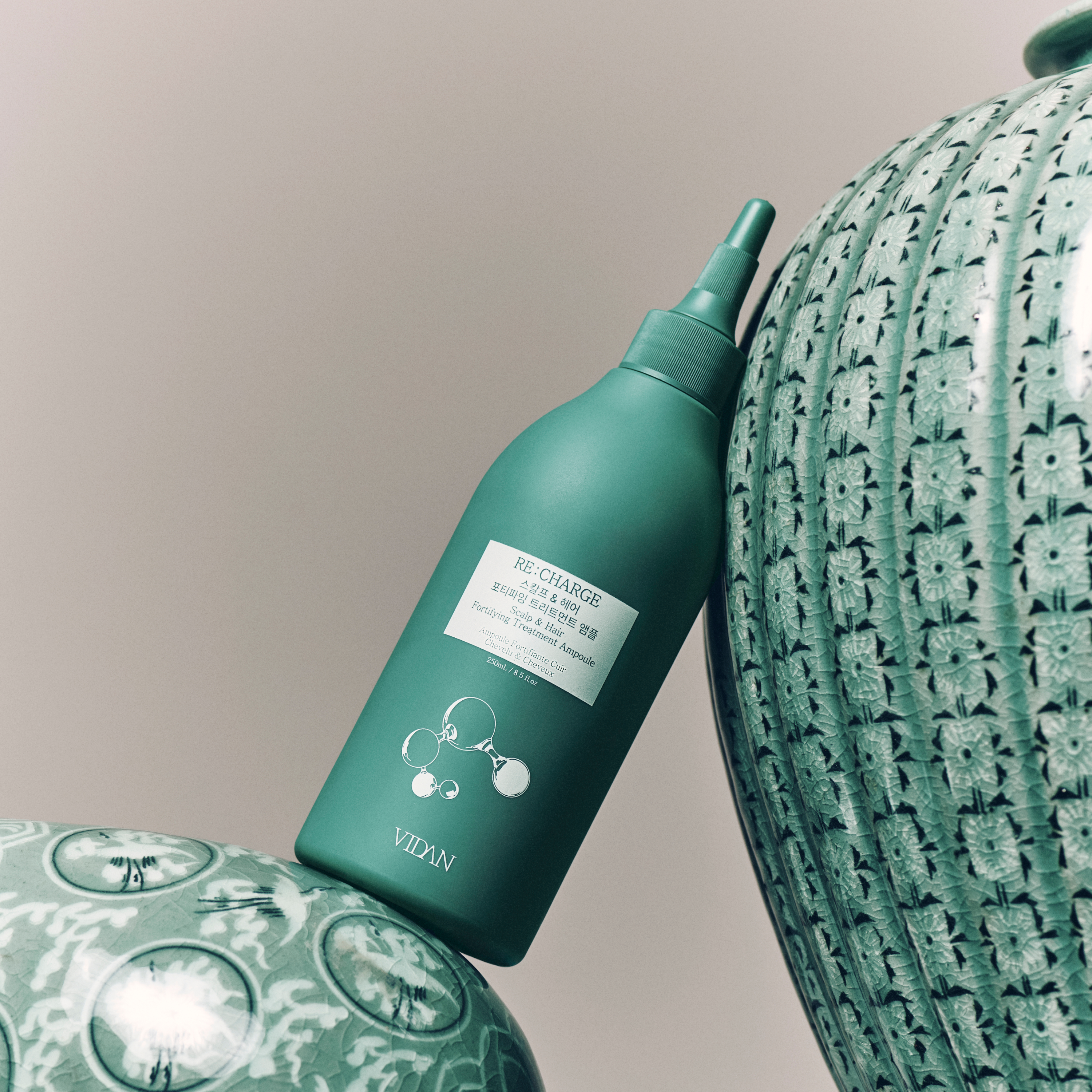 RE:CHARGE Scalp & Hair Fortifying Treatment Ampoule with PDRN & Peptide